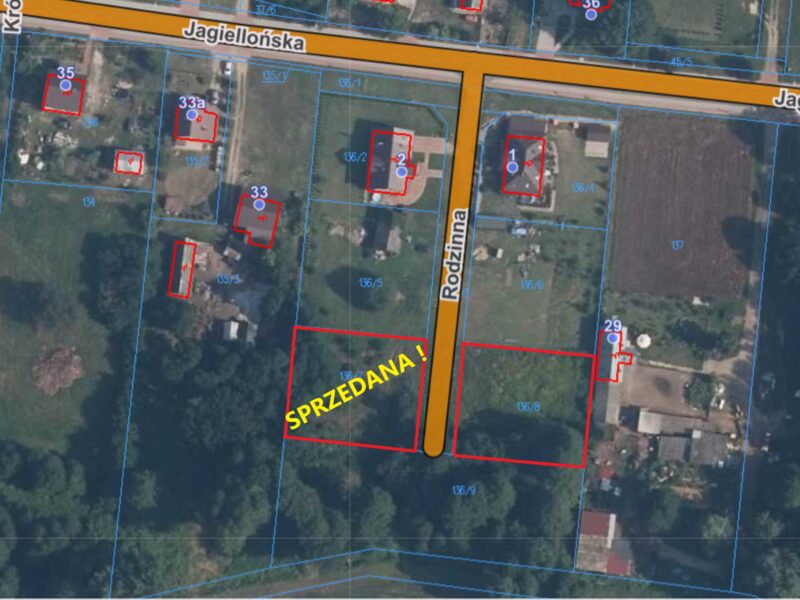 LISZYNO | ul. Rodzinna (gm. Słupno)